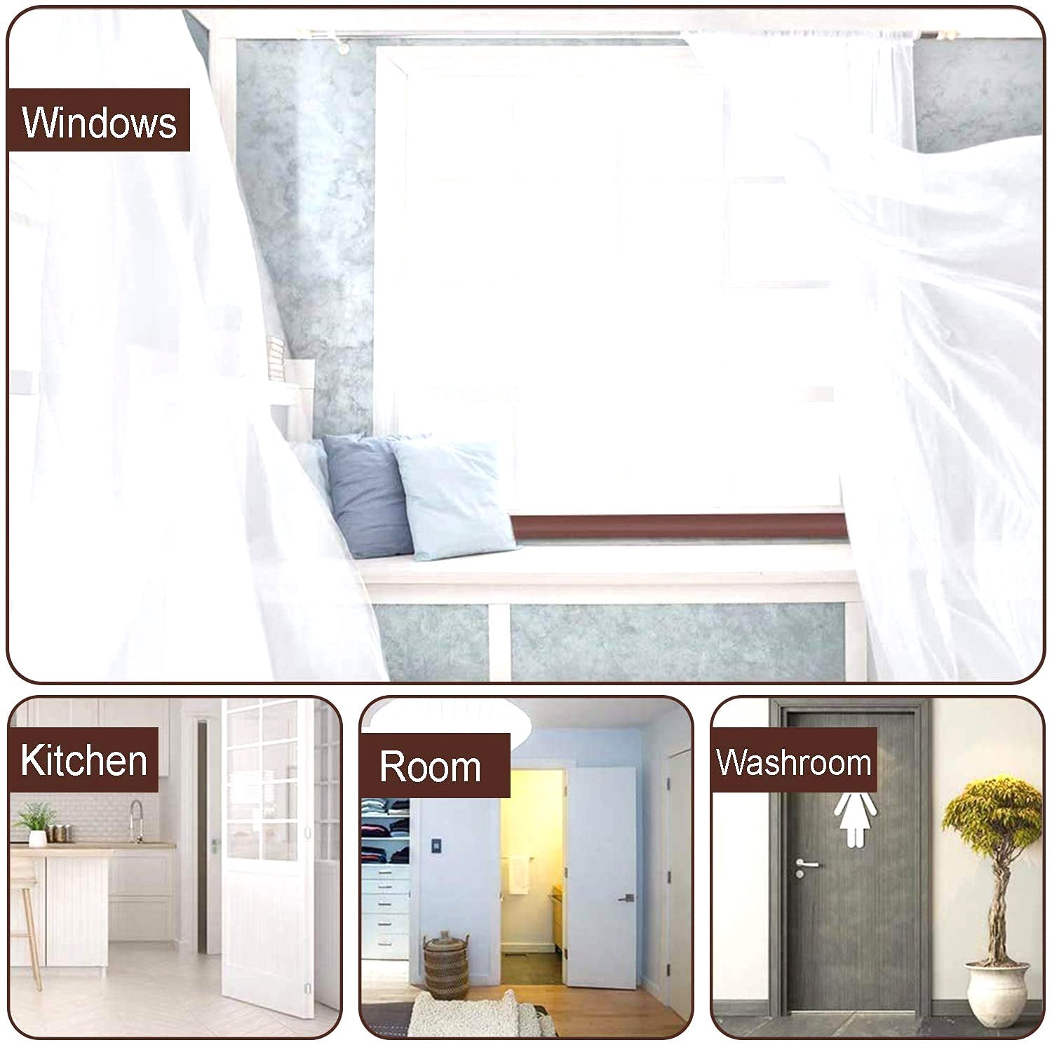 1751 Twin Door Draft Stopperguard Protector For Doors And Windows 1751 Twin Door Draft Stopperguard Protector For Doors And Windows